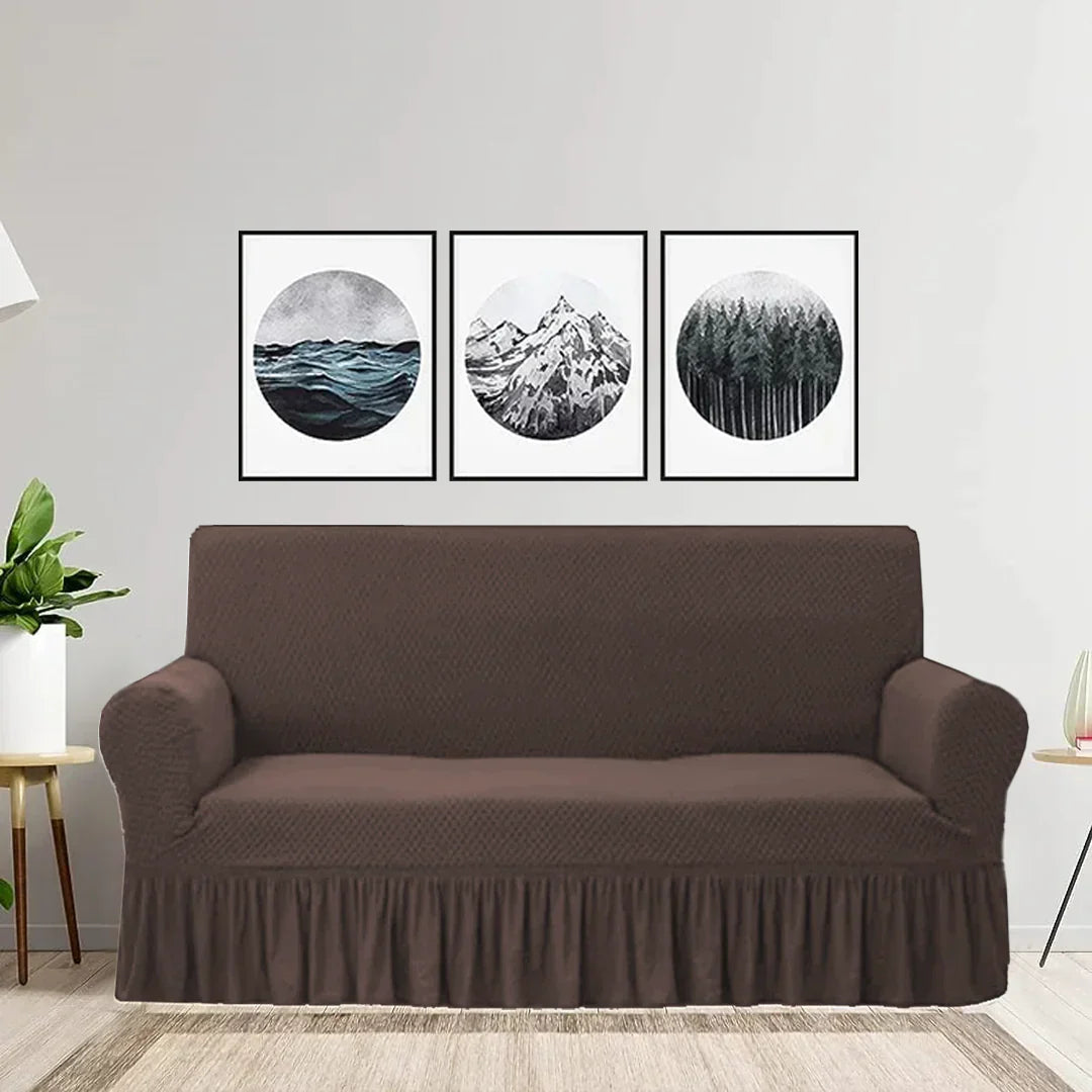 Turkish Style Sofa Covers - Brown