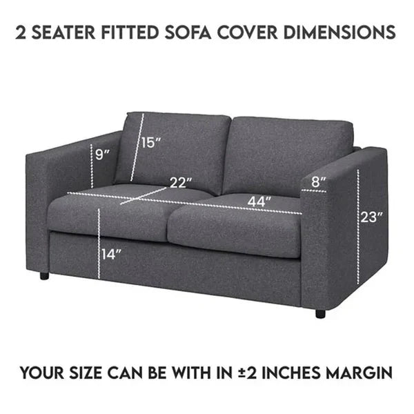 Butterfly Sofa Cover Navy Blue
